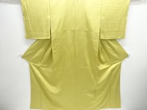 よろけ横段織出し色無地着物